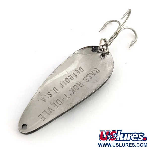 Ondulante Dardevle Bass Rok't Imp, Nero/Bianco/Nickel, 21g, #13197