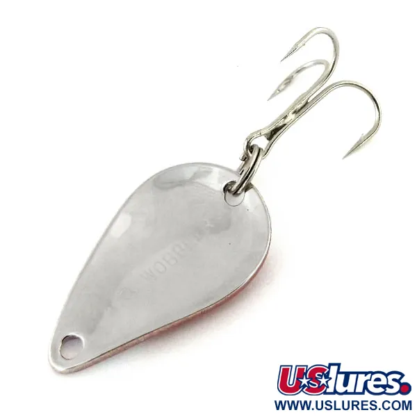 Acme K.O. Wobbler Ondulante, Rosso/Bianco/Nichel, 7g, USA, #13203