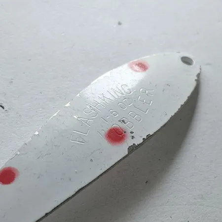 Acme Flash-King Wobble, Bianco / Rosso, 5g, Cucchiaino Ondulante #13672