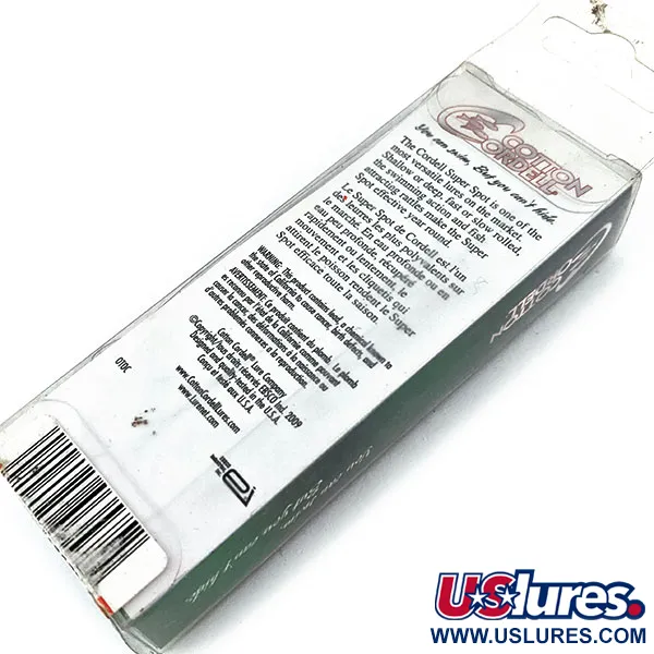 Cotton Cordell Super Spot, Rosso, 7g, Lipless Crankbait #16094