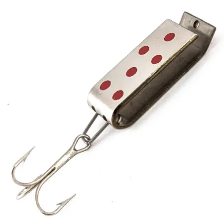 Jake's Lures Lil Jake, Nickel / Rosso, 9g, Cucchiaino #16053