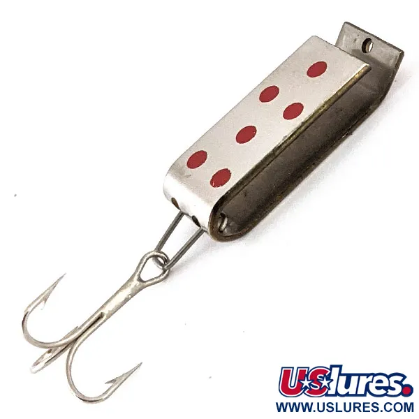 Jake's Lures Lil Jake, Nickel / Rosso, 9g, Cucchiaino #16053