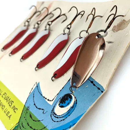 Glen Evans Pay-Off, 5g, Rosso / Bianco / Rame, Cucchiaino ondulante #14509