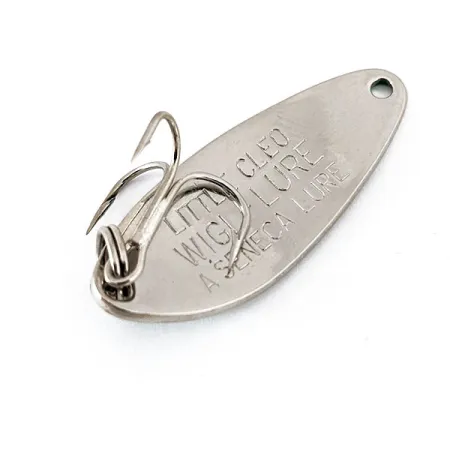 Seneca Little Cleo, 7g, Nichel / Verde, Cucchiaino Ondulante #14633