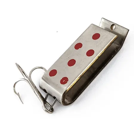 Jake's Lures Lil Jake, Nichel / Rosso, 9g, Cucchiaino da Pesca #14705