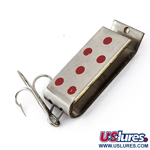 Jake's Lures Lil Jake, 9g Nichel / Rosso, Ondulante #15872