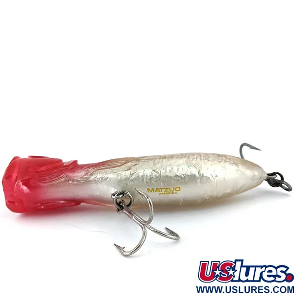 Matzuo Captain Hook, 15cm 75g Red Head, Artificiale Affondante #16677