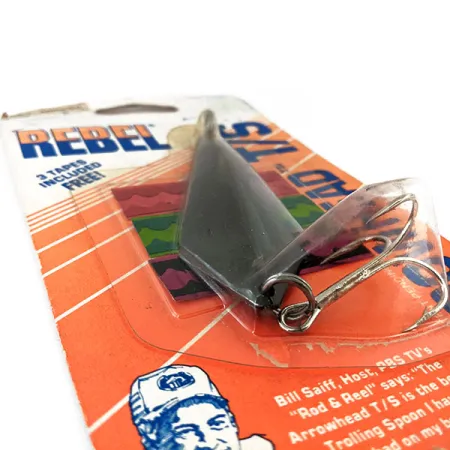 Rebel Arrowhead Cucchiaino da traina, Nero, 17 g, #24482
