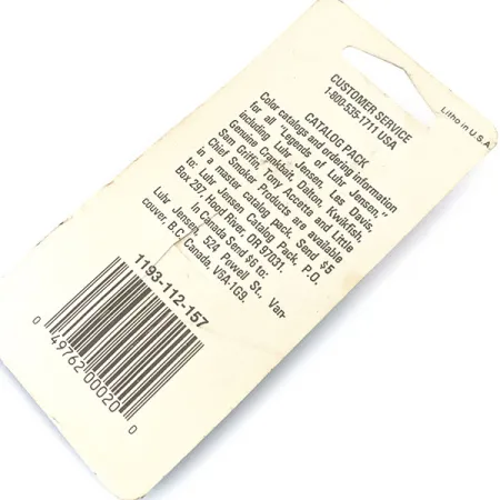 Luhr Jensen Hus-lure, 2,36g Arancio / Oro, Cucchiaino Ondulante #14951