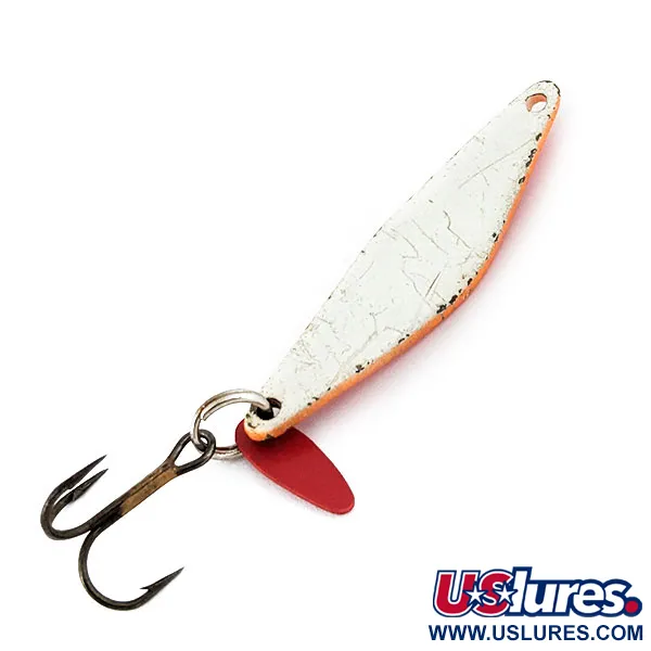 Bay de Noc Do-Jigger UV, 5g, Bianco e Arancio UV, Cucchiaino #15154