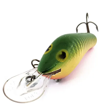 Poe's Super Cedar, 16g, Green Yellow Scale, Crankbait #15364