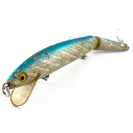 Rebel Floater Jointed J12, Argento / Blu, 9g, Minnow Snodato #15551