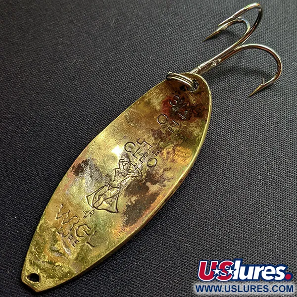 Seneca Little Cleo (Hula Girl), 21g, Ottone, Cucchiaino Ondulante #15986