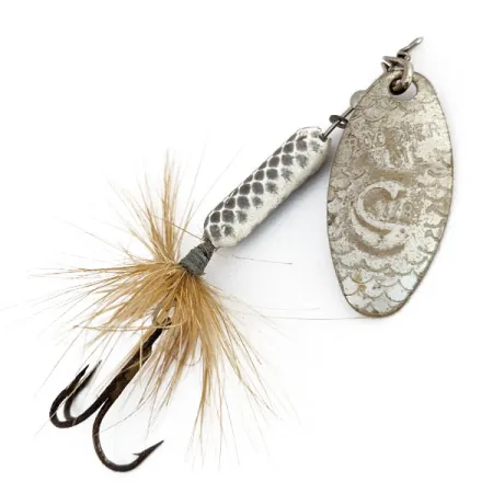 Yakima Bait Worden’s Original Rooster Tail, 3.6g, Argento, Cucchiaino Rotante #15993