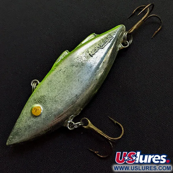 Norman N-Ticer, Silver/Lime 10,5g, Lipless Crankbait #16022