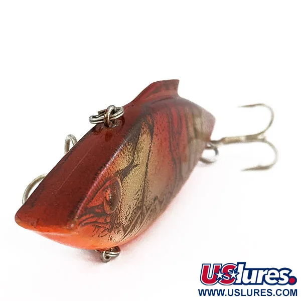 Bill Lewis Rat-L-Trap, 14g (1/2 oz), Arancione e Oro, Lipless Crankbait #16714