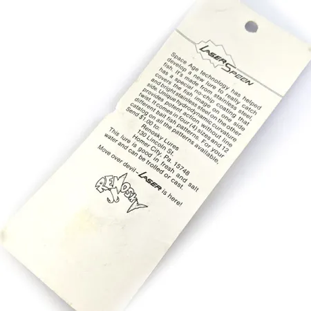 Renosky Laser Spoon, Oro e Nero, 7g, Ondulante #20308