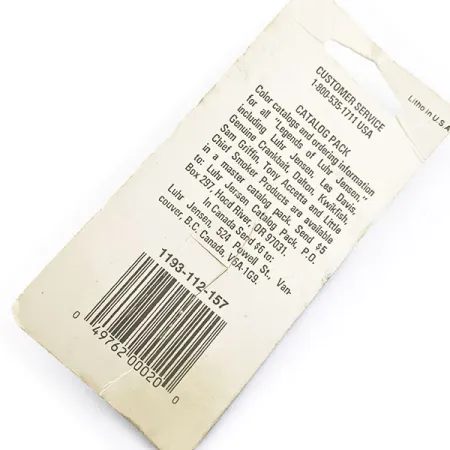 Luhr Jensen Hus-lure UV, 2.4g (1/12 oz), Arancio Fluorescente/Oro, Spoon #16796