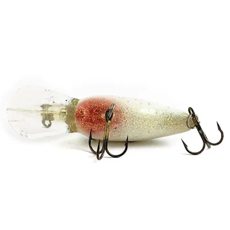 Strike King Pro Model 3XD, 7g, Verde Glitter/Argento, Crankbait #16865