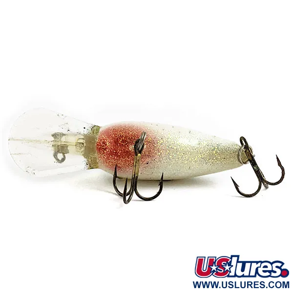 Strike King Pro Model 3XD, 7g, Verde Glitter/Argento, Crankbait #16865