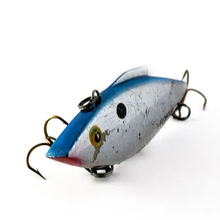 Bill Lewis Rat-L-Trap, Chrome Blue Back, 9g, Lipless Crankbait Galleggiante #17062
