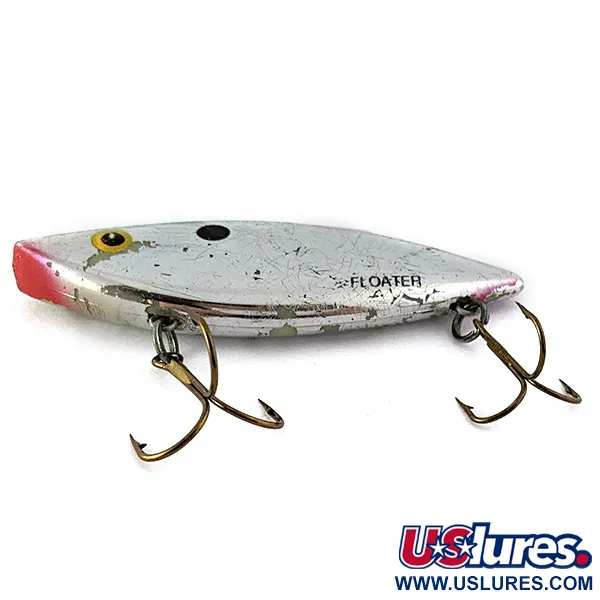Bill Lewis Rat-L-Trap, Chrome Blue Back, 9g, Lipless Crankbait Galleggiante #17062