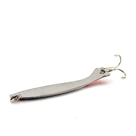 Worth Fly Rod Demon, 2,5g Bianco/Rosso/Nichel, Cucchiaino Ondulante #17094