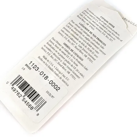 Luhr Jensen Lil' Kroc (Krocodile Stubby), Oro, 4,5g, Cucchiaino ondulante #17153