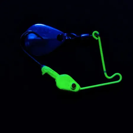 Worth, 2.5g, Giallo Fluorescente, Spinnerbait #17156