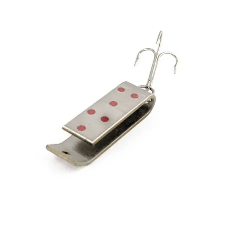 Jake's Lures Lil Jake, 7g Nichel/Rosso, Cucchiaino #17333