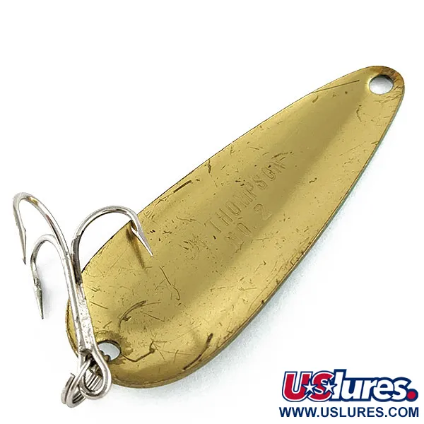 Len Thompson #2, 28g, colore Frog, Cucchiaino ondulante #17346