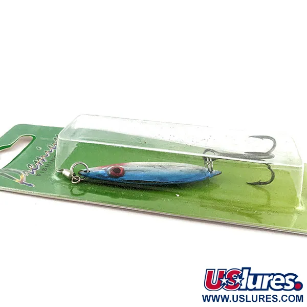 Wahoo Key Largo Swim'n Fin, 7g, Blu e Argento, Cucchiaino #17395