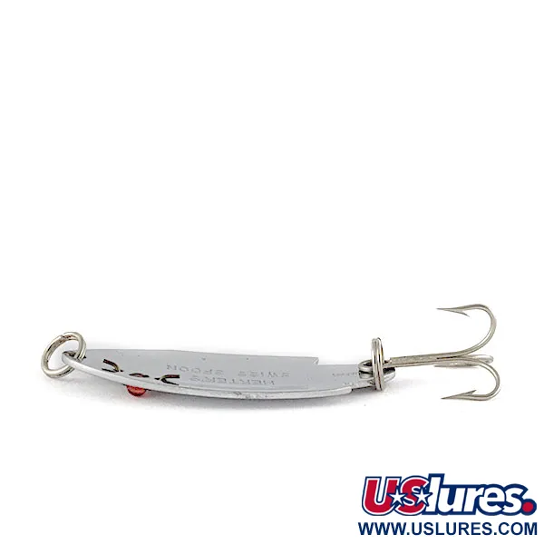 Herter's Swiss Spoon, 7g Nichel/Occhi Rossi, Ondulante #22132