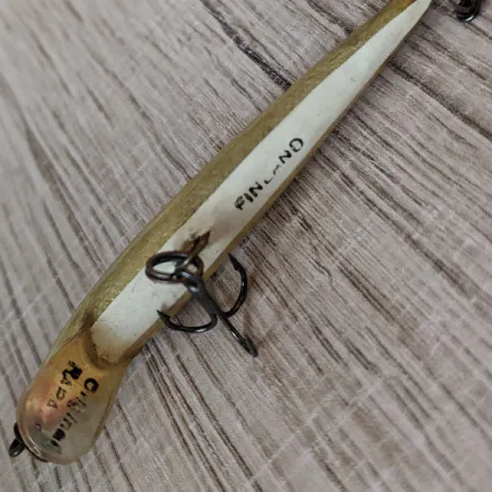 Rapala Original Floater F6, Oro, 3g, Esca Artificiale Galleggiante #17902