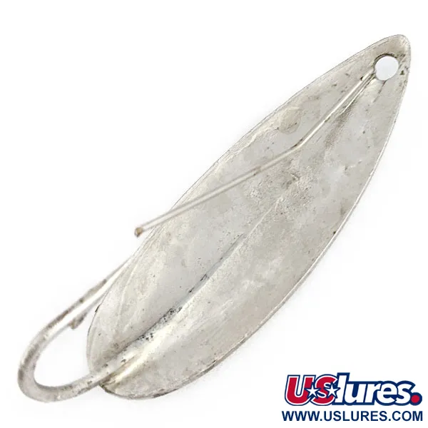 Atlantic Lures Celebrated Weedless, Nichel, 10g, Cucchiaino Ondulante #17958