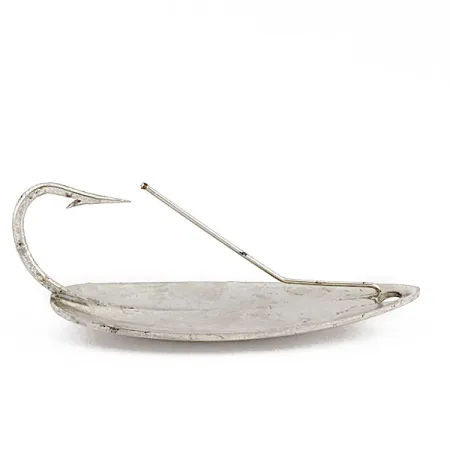 Atlantic Lures Celebrated Weedless, Nichel, 10g, Cucchiaino Ondulante #17958