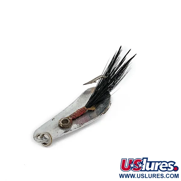 Weezel Bait Co Rex Spoon, 1.7g, Argento, Ondulante #18103