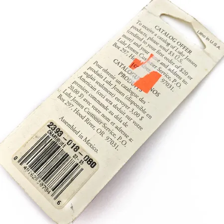 Luhr Jensen Hot Tail, Chartreuse, 3,5 g, Cucchiaino Rotante #18117