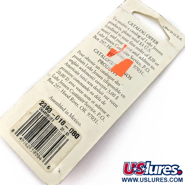 Luhr Jensen Hot Tail, Chartreuse, 3,5 g, Cucchiaino Rotante #18117