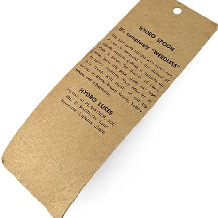 Hydro Lures Hydro Spoon, 11g nero/verde, ondulante da superficie antialga #18150