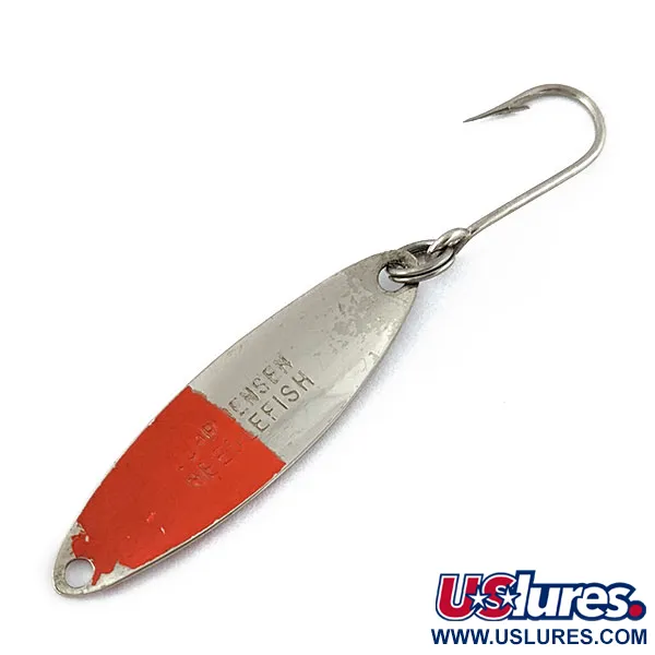 Luhr Jensen Needlefish 1, Nichel/Rosso, 2g, Ondulante #18671