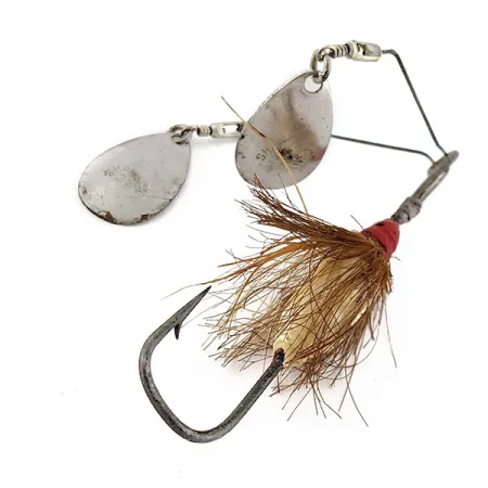 Jamison Shannon Twin Spinner, 14g, Nichel, Esca Artificiale #18706
