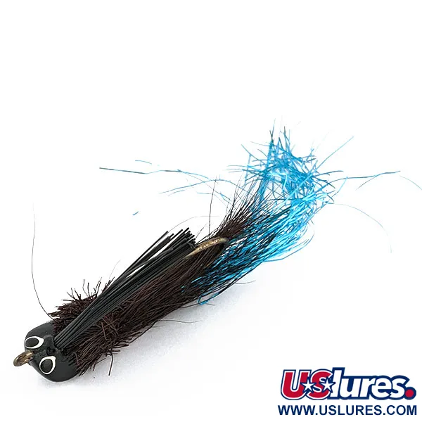 Wahoo Bucktail Jig, 17g, Nero/Blu, Esca Artificiale #18708