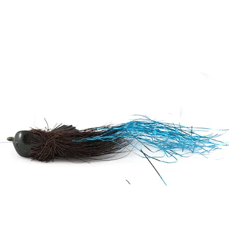 Wahoo Bucktail Jig, 17g, Nero/Blu, Esca Artificiale #18708