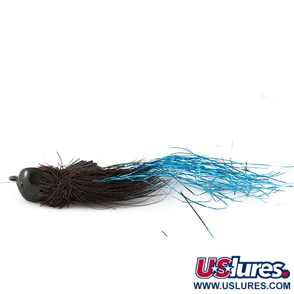 Wahoo Bucktail Jig, 17g, Nero/Blu, Esca Artificiale #18708