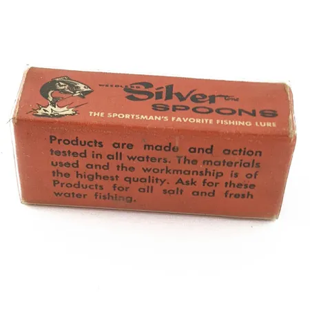 Atlantic Lures Silver Spoon, 7g, Nero Opaco, Ondulante #18729