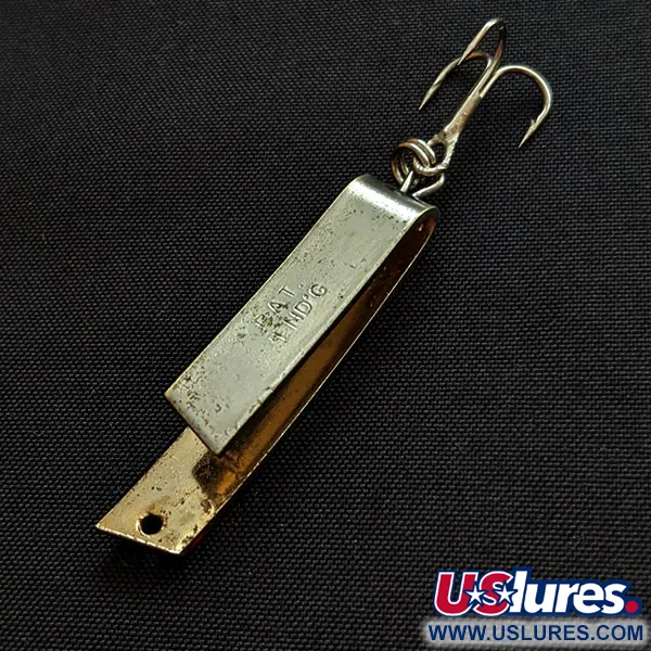 South Bend Super-Duper 503, 4,3g nichel/oro/rosso, Cucchiaino #18868