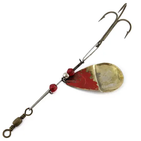10000 Lakes 92, 14g nichel/oro/rosso, Cucchiaino rotante #18910