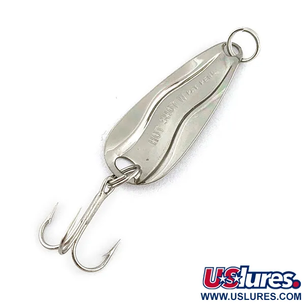 Luhr Jensen Hot Shot W, Nichel 1,3g, Ondulante #21768