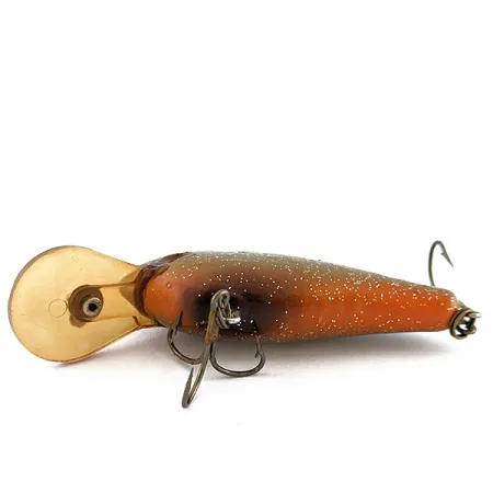 Strike King Charles Spence Balsa King, 10g, Marrone/Arancione, Crankbait Vintage #19087